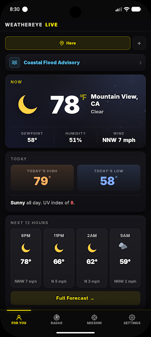 WeatherEye Live Screenshot 0