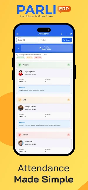PARLI - School Teacher App Screenshot 3
