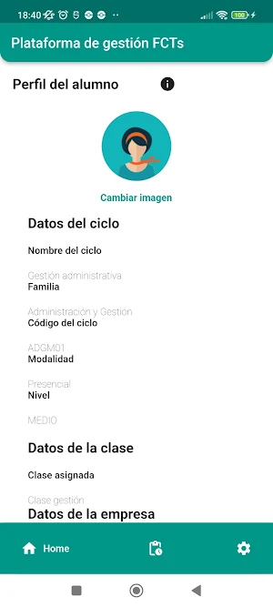 GestionaFCTs - Gestión para FP Screenshot 1