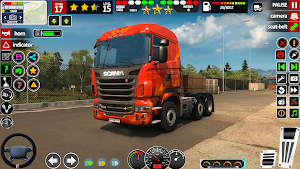 Offline Truck driving Game 3D Screenshot 2