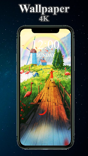 Aesthetic Wallpaper for Girls Screenshot 0