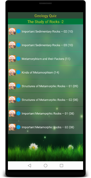 Geology Quiz Screenshot 1