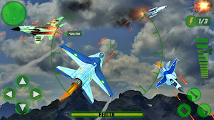 JF17 Thunder Airstrike: fighter jet games Screenshot 1