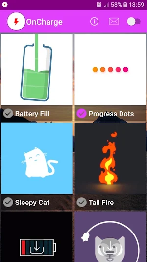 OnCharge Animations Screenshot 0