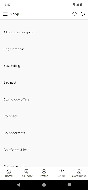 coirproducts Screenshot 1