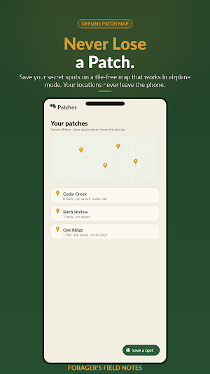 Forager's Field Notes Screenshot 1