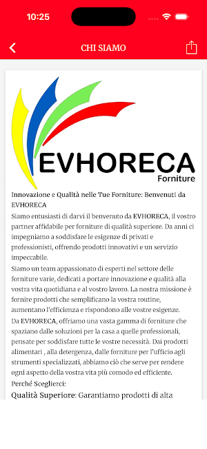 Evhoreca Screenshot 1