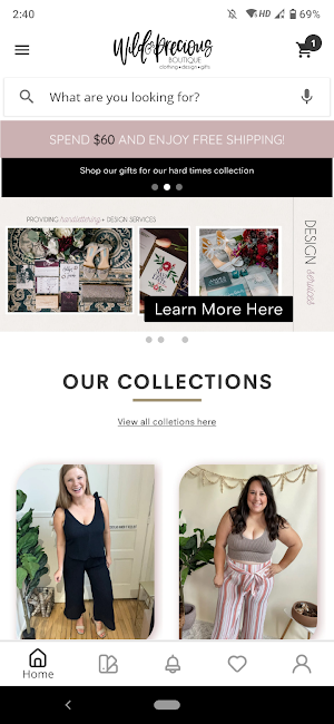 Wild & Precious Boutique Screenshot 0