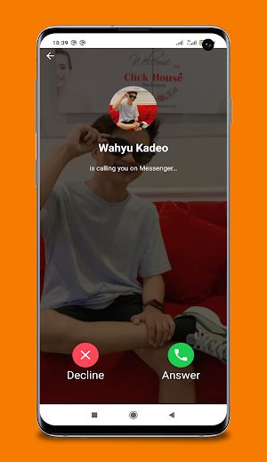 Wahyu Kadeo Video Call Screenshot 0