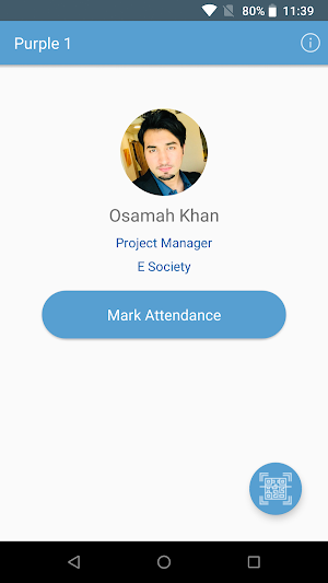Linkup Event Scanner Screenshot 1