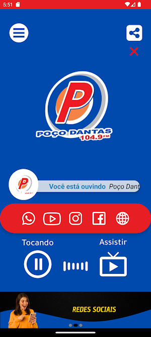 Poço Dantas FM 104.9 Screenshot 1