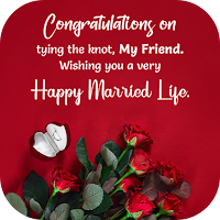 marriage wishes to friend