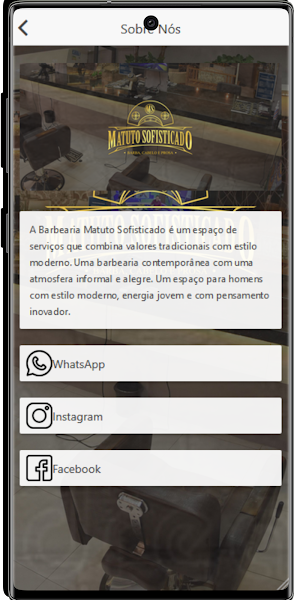 Barbearia Matuto Sofisticado Screenshot 1