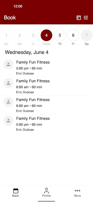 AMOORER FITNESS Screenshot 1