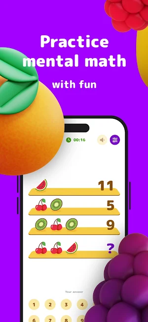 Math game for kids and adults Screenshot 0