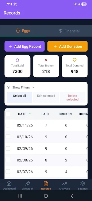 Livestock Tracker Screenshot 2