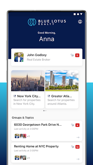 BLUE App - Blue Lotus Realty Screenshot 0
