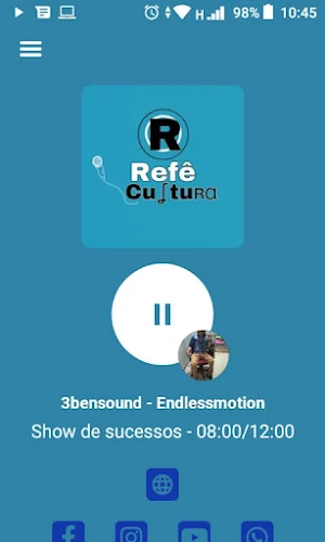 Rádio Refê Cultura Screenshot 2