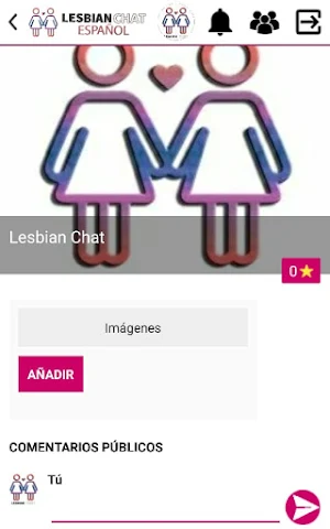 Lesbian Chat Español Screenshot 2