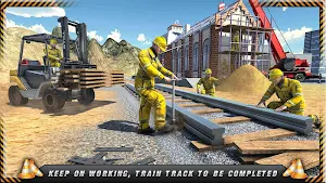 Train Track Construction Simulator: Rail Game 2020 Screenshot 0