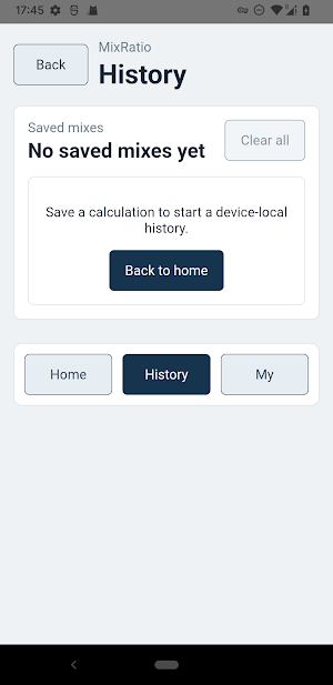 MixRatio Screenshot 1