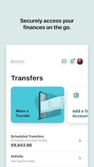 LA Financial Credit Union Screenshot 0