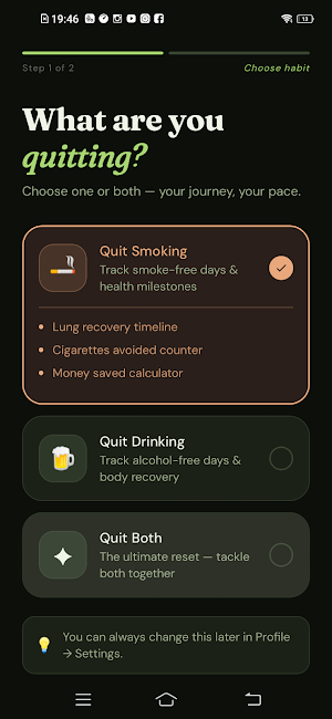 LiberHabit: Quit Smoking Screenshot 2