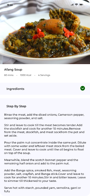 AllSpicy: African Food Recipes Screenshot 2