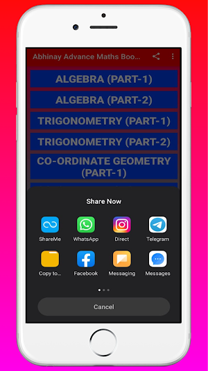 Abhinay Advance Maths Book English Version Screenshot 1