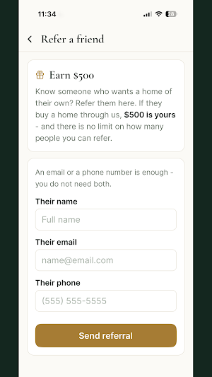 Claim This Home Screenshot 0