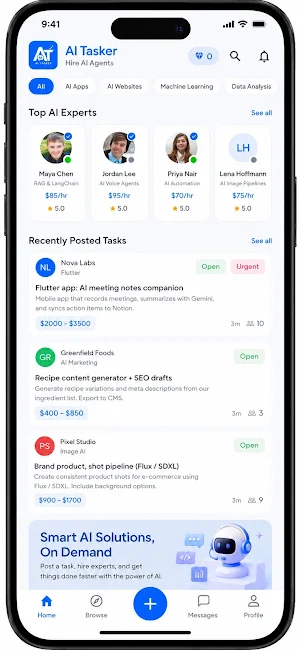 AI Tasker Screenshot 1