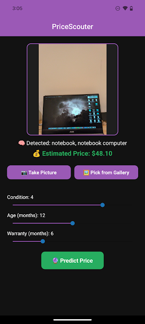 PriceScouter Screenshot 1