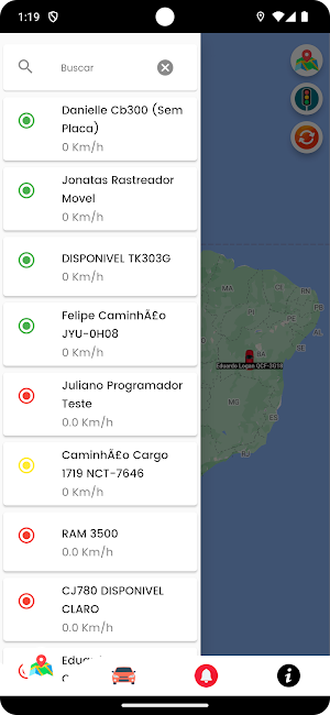 Vilas Rastreamento Screenshot 1