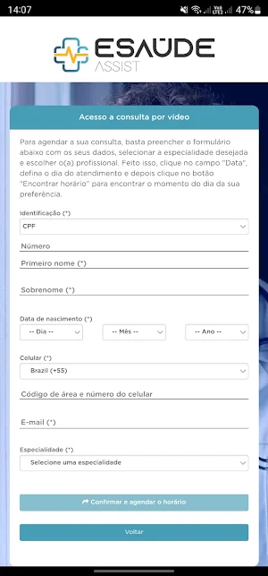 Telemedicina Screenshot 2