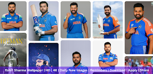 Rohit Sharma Wallpaper 4K Screenshot 0