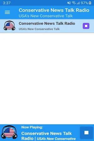 Conservative News Talk Radio App USA Free Online Screenshot 0