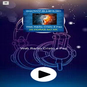 Web Radio Cristo e Paz Screenshot 1
