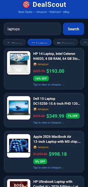 DealScout-Shopping Online Screenshot 1