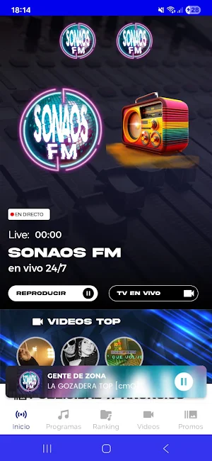 Sonaos Fm Radio Screenshot 1