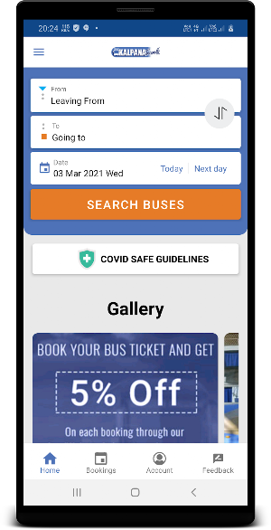 Kalpana Travels Screenshot 0