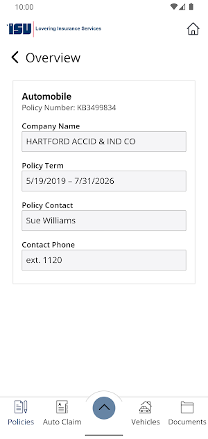 ISU Lovering Insurance Screenshot 3
