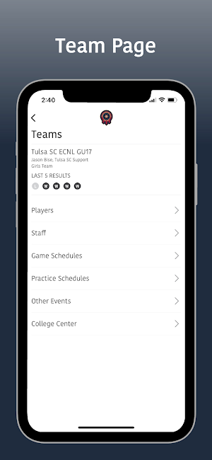 Tulsa Soccer Club Screenshot 2