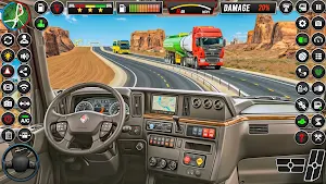Euro Truck Driving Truck Sim Screenshot 2