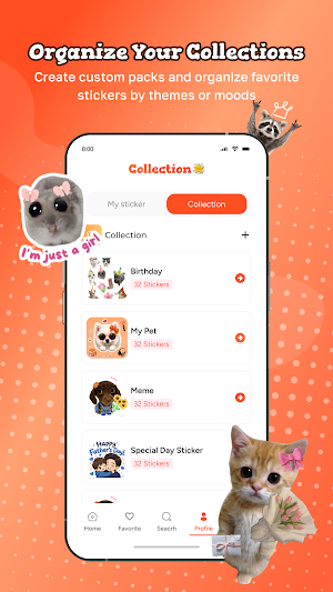Sticker Lab: WA Stickers Screenshot 3
