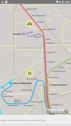 PORTO METRO BUS ROUTE MAP Screenshot 3