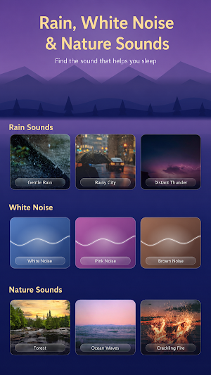 Rain Sounds: White Noise Screenshot 1
