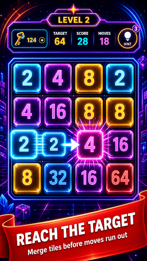 Neon Solstice Tile Screenshot 1