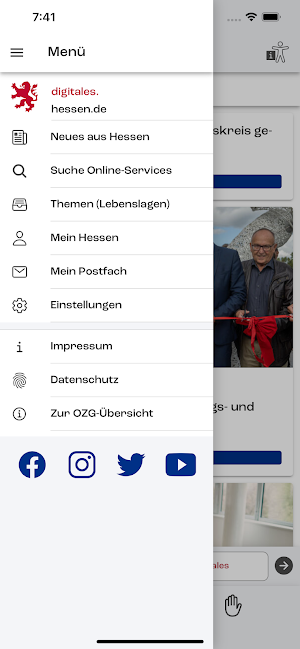 Hessen App Screenshot 1
