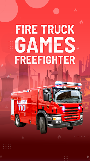 Fire Truck Games - Firefigther Screenshot 0
