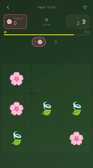Tic Tac Toe - Play with AI Screenshot 1